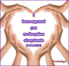 I Have Carved You In The Palm Of My Hand Bible Verse Pin On Holy Bible Verse