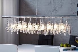 Edle Hangelampe 9 Flammig Mit Kristallen Riess Ambiente De Kristall Lampe Lampe Hange Lampe
