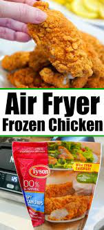 Frozen Chicken Tenders In Air Fryer Way Better Than In The Oven This Is How To M Air Fryer Dinner Recipes Air Fryer Recipes Healthy Air Fryer Chicken Tenders