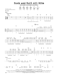 God gave rock and roll to you is a 1973 song by the british band argent and covered by both petra, in 1977 and 1984, and kiss in 1991, both with modified lyrics. Rock And Roll All Nite By Kiss Guitar Lead Sheet Guitar Instructor