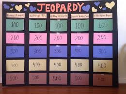 Jeopardy Game For Jack And Jill Party Fun Stag And Doe Games Jack And Jill Stag And Doe