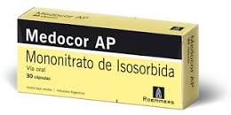 Resultado de imagen para isordil 5 mg.