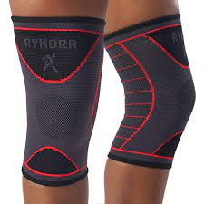 Rymora Knee Support Brace for Woman and Man- Knee Compression Sleeves,  Comfortable and Secure Sleeve Supports for Weight Lifting, Running, Sports,  Weak Joints, Fitness (XS, A Pair, Slate Grey) : Amazon.co.uk: Health