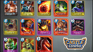 Firstly, make a strong team and must use . Castle Crush All Legendary Cards In One Deck Gameplay Lvl 10 Rgame 2 Youtube
