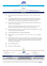 First, 52 rounded to the nearest ten is: Math Buster Practice Worksheet Cbse Class 10 Chapter 1