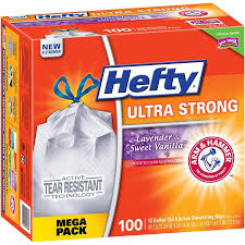 Maybe you would like to learn more about one of these? Hefty 100 Pack 13 Gallon Lavender Vanilla White Plastic Kitchen Trash Bag In The Trash Bags Department At Lowes Com