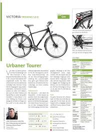Victoria Trekking 5 8 D Kann Im Megatest Des Aktiv Radfahren Magazins Uberzeugen Hartje Kg Hoya