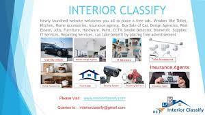 Free Classified Website For Interior Designer Auto Real Estate And Others Insurance Agency Life Insurance Agent Paint Suppliers