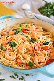 Easy Healthy Shrimp Scampi Recipe In 2020 Healthy Shrimp Scampi Healthy Shrimp Healthy