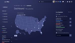 Light Blue React Template Free Open Source React Admin Template Templates Transparent Design Dashboard Interface