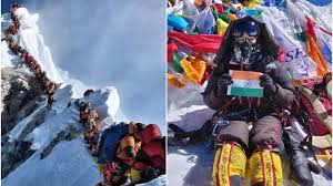 Indian Woman Who Survived Deadly Mt Everest Traffic Jam Grant Permit To Only Trained Climbers Trending News News