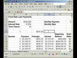 How To Find Interest Principal Payments On A Loan In Excel