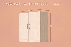 How to build a wall mounted tv cabinet. Guide To Standard Kitchen Cabinet Dimensions