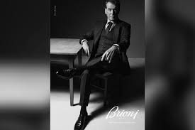 He was made a freeman of navan, county meath, ireland (the town he lived in until he moved to england in 1964) on 11 november 1999. Brioni Taps Pierce Brosnan For Fall Ads Wwd