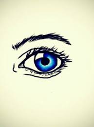 Inking is more than tracing over your pencil lines, it's about improving the drawing and making it stand out more. How To Draw A Demon Eye Drawing Tutorial Easy