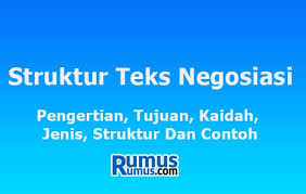 Apa yang dimaksud dengan teks negosiasi. Struktur Teks Negosiasi Pengertian Tujuan Kaidah Jenis Dan Contoh