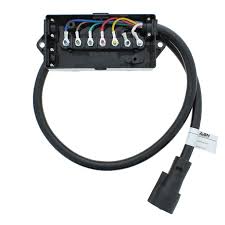 Abn 7 Pin Trailer Wiring Harness 4ft Roj Plug Trailer Cord And Junction Box Walmart Com Walmart Com