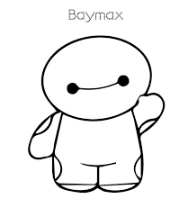 There are tons of great resources for free printable color pages online. Little Cute Baymax Coloring Page Free Printable Coloring Pages For Kids