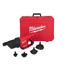 Milwaukee M12 12 Volt Lithium Ion Cordless Drain Cleaning Airsnake Air Gun Tool Only With Attachments
