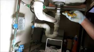 Make sure that all compression nuts are hand tightened. Kitchen Sink Drain Pipe Replaced Plumbing Tips Youtube