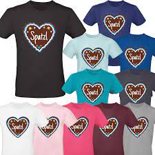 With a vibrant screen printed lederhosen front and back. Oktoberfest T Shirt Herren Spatzl Lebkuchenherz Tracht Manner T Shirts Manner Shirt Panda