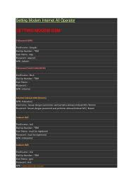 Setting apn operator telkomsel setting gprs manual apn telkomsel normal, gateway ip address : Publish
