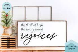 Free chip dale vector download in ai, svg, eps and cdr. The Thrill Of Hope Christmas Svg Graphic By Lettershapes Creative Fabrica