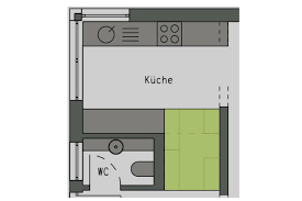 Moderner luxus ist, eine speisekammer direkt in die küche zu integrieren. Kuche Im Mittelpunkt Der Grundrissplanung Schworerblog