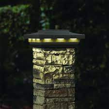 19% coupon applied at checkout. Solar Post Cap Light For Cast Stone Post Cover By Deckorators Decksdirect