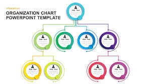 Simple Organizational Chart Template For Powerpoint And Keynote