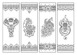 bookmarks coloring pages printable coloring pages