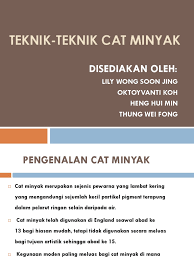 Pointillisme melalui teknik titik berulang dengan menggunakan hujung berus. Teknik Teknik Cat Minyak Dan Catan Air