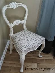 Antique Balloon Back Chair Makeover Chair Makeover Dining Room Chairs Modern Vintage Chairs