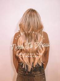 They add great volume and length to your natural hair with minimal damage. Everything You Need To Know About Hand Tied Extensions The Honest Blonde