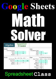 Google Sheets Math Problem Solver Template Math Problem Solver Math Solver Google Math