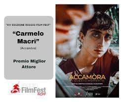 Carmelo Macrì vince come miglior attore al Reggio Film Fest