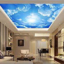 We hope you enjoy our growing collection of hd images to use as a background or home screen for your smartphone or computer. Custom 3d Clouds Ceiling Wallpaper Blue Sky Wall Paper Mural Wallpaper For Walls Wallpaper Murals Blue Ceilings Wall Murals Bedroom Wallpaper Ceiling