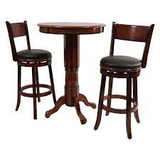 Boraam magellan pub table set. Boraam Palmetto 3 Piece Pub Table Set Brandy Walmart Com Walmart Com