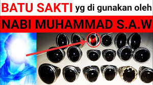 Menggunakan batu cincin adalah sunnah nabi muhammad saw. Batu Yaman Merah