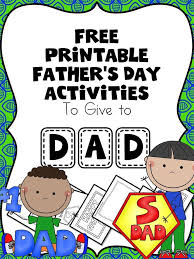 Free Fathers Day Worksheets For Kindergarten Or Preschool Father S Day Activities Fathers Day Activities For Kids