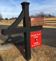 Double Sided Hanging Address Sign Mailbox Farm House Name Etsy Cottage Design Farmhouse Mailboxes Farm Style
