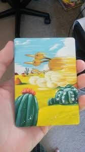 Favorite add to mystery pack of painted pokemon cards: Lunumbra S Awesome Painted Cards
