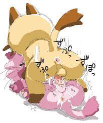 anthro anus balls bodily fluids capcom diru duo felid feline  felyne female female penetrated fur furry furry only genital fluids  genitals hi res lynian male malefemale male penetrating male