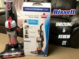 Bissell Powerforce Helix Turbo Rewind Reviews Bissell Powerforce Helix Turbo Vacuum Unboxing And Review Youtube
