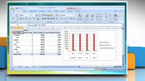 Microsoft Excel 2007 How To Delete A Pivottable Or Pivotchart Report On Windows Vista