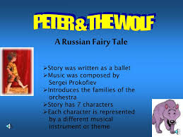 67, a symphonic fairy tale for children, is a musical composition written by sergei prokofiev in 1936. Ppt Peter The Wolf Powerpoint Presentation Free Download Id 1256222