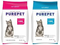 Purepet Adult Dry Cat Food 1 Kg | 4 Flavour product image