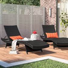 mirabel 79 long reclining chaise lounge set in 2021 lounge chair outdoor sun lounger teak chaise lounge