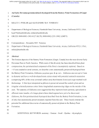 Pdf An Early Devonian Permineralized Rhyniopsid From The