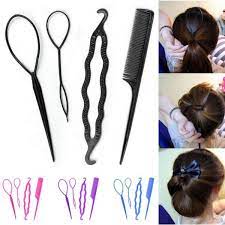 Women Hair Braid Clip Magic Styling Stick Bun Maker Tool Fashion Accessories Walmart Com Hair Clips For Braids Bun Maker Hairstyles Hair Bun Maker